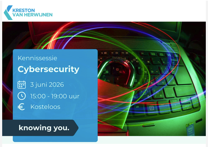 Kennissessie Cybersecurity