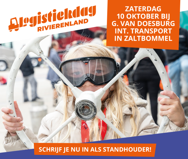 Standhouders voor de Logistiekdag Rivierenland gezocht