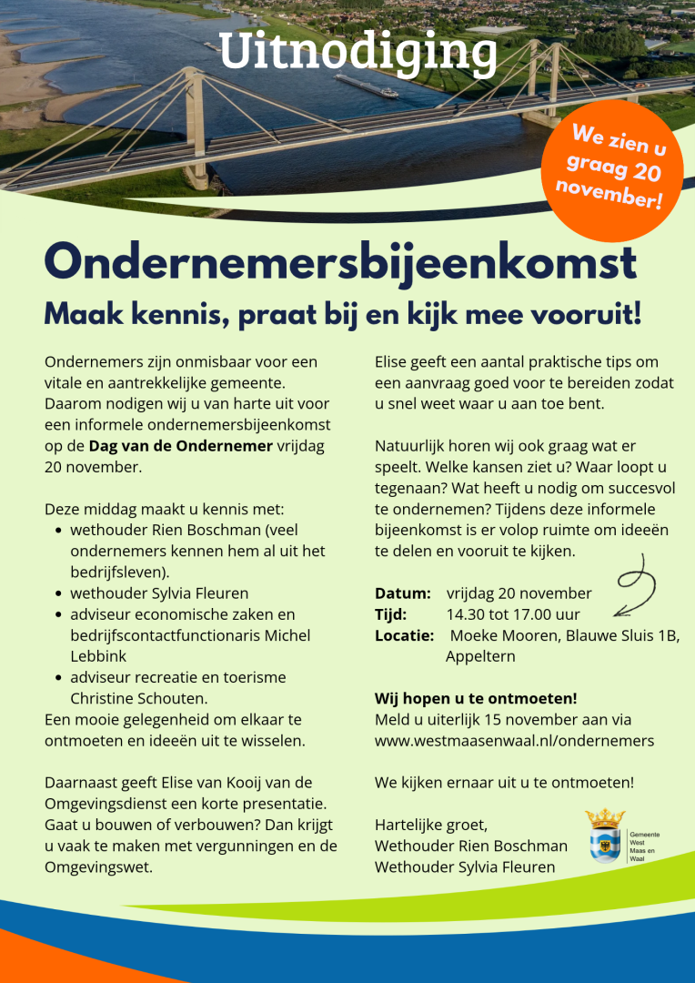 BCMW - Uitnodiging-ondernemersbijeenkomst-764x1080